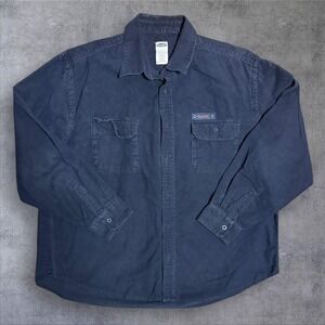 Vintage Old Navy button up shirt large essentials grunge